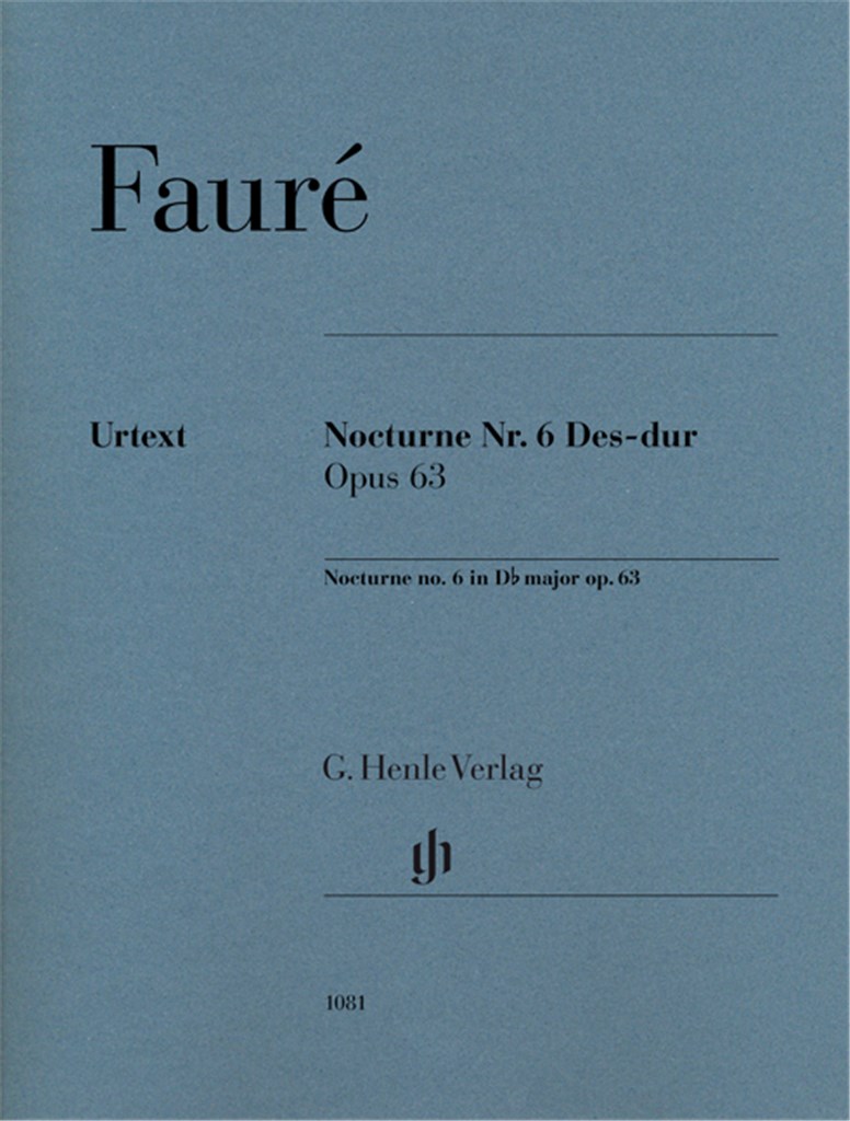 Nocturne no. 6 in D flat major op. 63